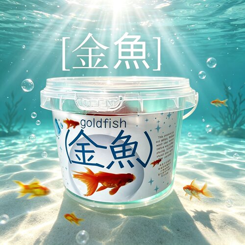 金鱼假水史莱姆不粘手解压玩具