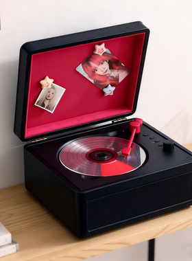 橙迪磁吸CD机D200复古家用专辑播放器音响一体发烧级光盘光碟唱片