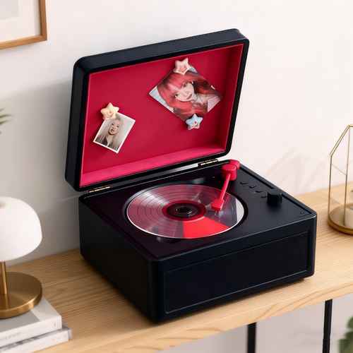 【七夕礼物】橙迪磁吸CD机黑粉色