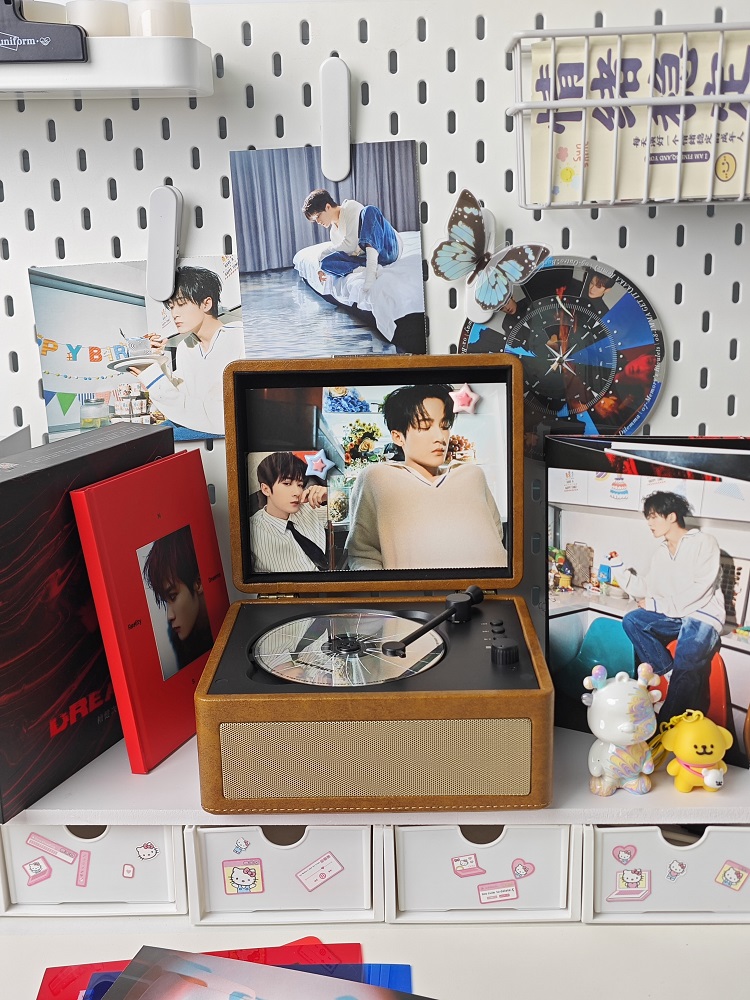 橙迪D200CD机覆古音乐专辑无线蓝牙播放器音响光碟唱片机生日礼物