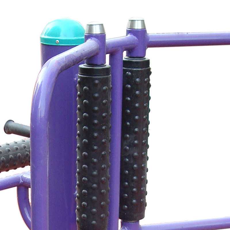 户外小区健身器材腰背按摩器压腿杠锻炼运动路径厂家批发包安装