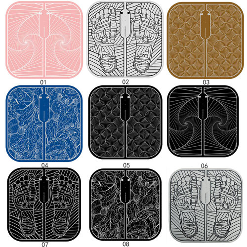 EMS按摩脚垫充电遥控款微脉冲脚底理疗仪按摩器足浴厂家定制