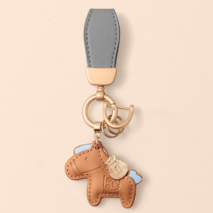 钥匙扣2026年新款男女士汽车钥匙链小挂件小众高级感创意精致