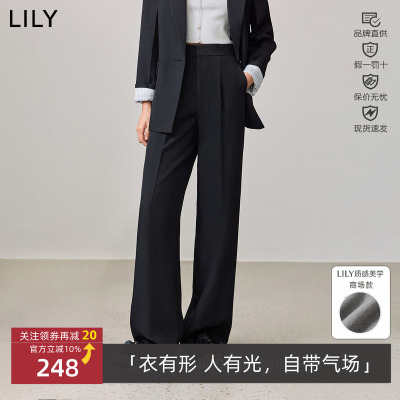 裤长直筒长裤Lily/丽丽通勤风