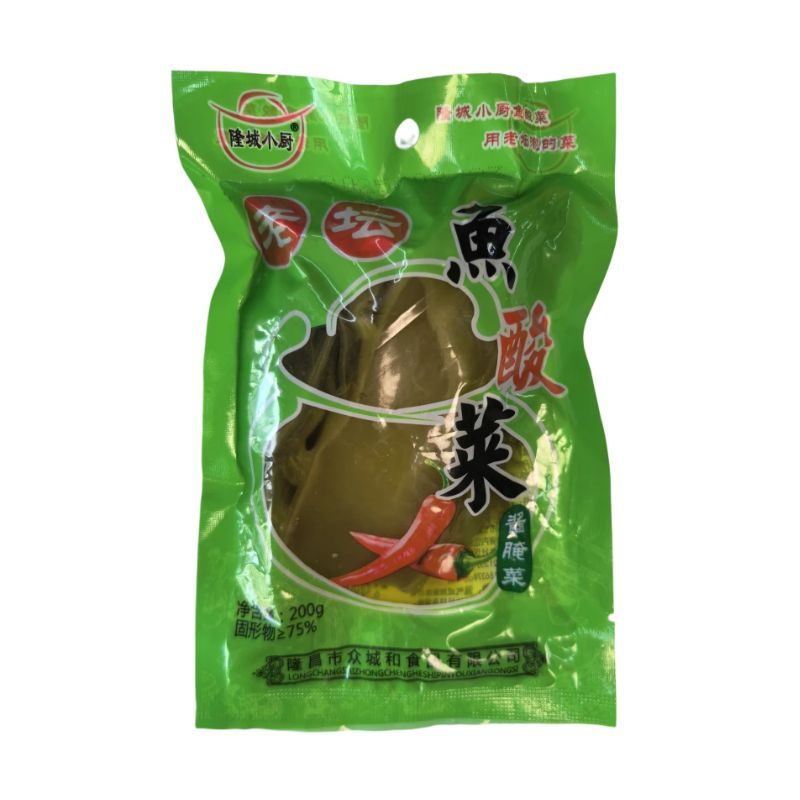 【U先试用】四川泡菜隆城小厨鱼酸菜200g1袋