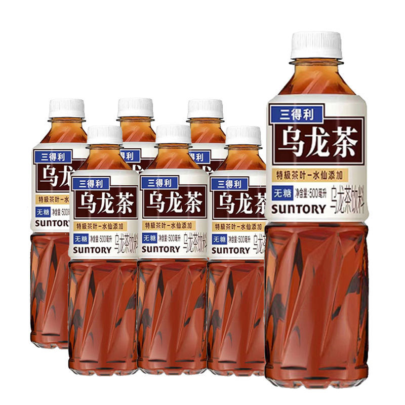 三得利无糖 乌龙茶500ml*6瓶-z
