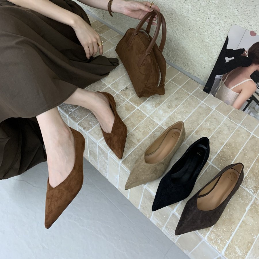 法式高级小众单鞋女鞋子2
