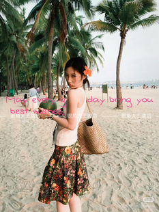 ［OKOK2］星星腋下编织包. 大容量单肩托特包 博主同款