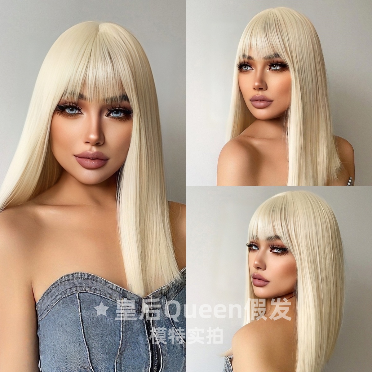 跨境热卖透气假发减龄显发量hair