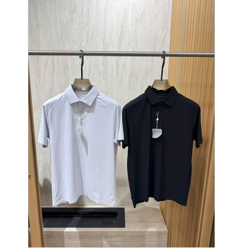 【商务简裁】男士无痕冰丝 Polo 衫 两色抗皱短袖 T 恤 LT43