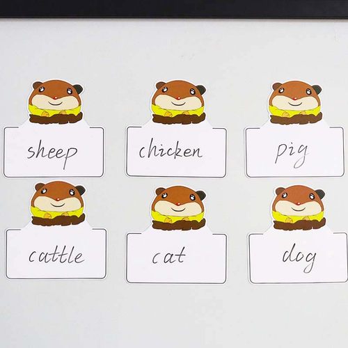 地鼠磁力贴课堂游戏教具