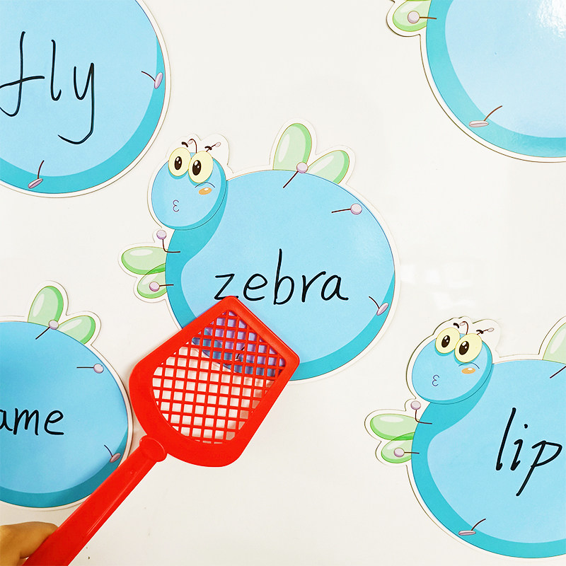 拍苍蝇磁力贴片英语课堂识字游戏教具公开课黑板白板空白单词卡片,玩具/童车/益智/积木/模型,磁性贴,淘宝优惠券,粉丝福利购,淘宝优惠卷