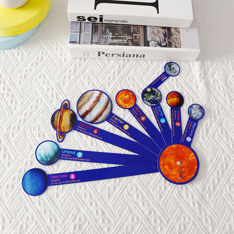 八大行星太阳系模型卡片