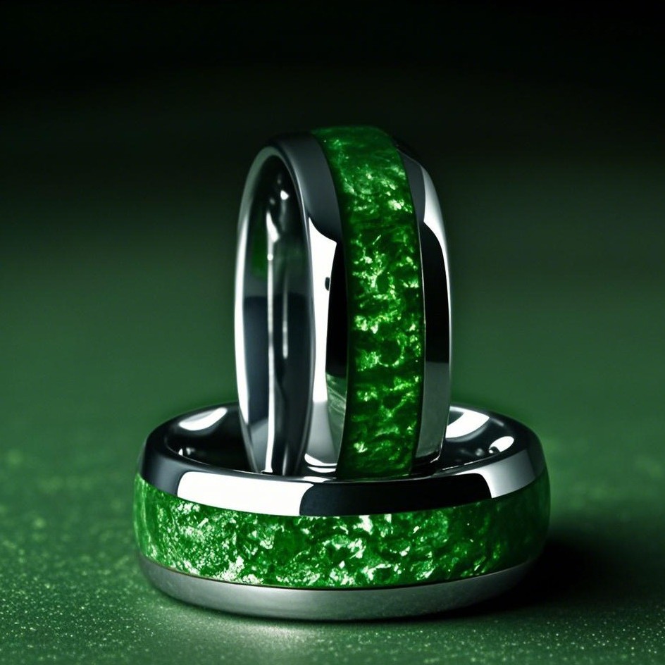 高级感2025新款8毫米银色不锈钢