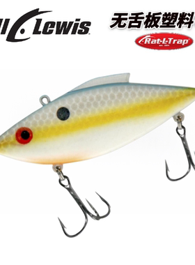 Bill Lewis美国进口经典Rat-L-Trap无舌板胖子 塑料vib路亚硬饵