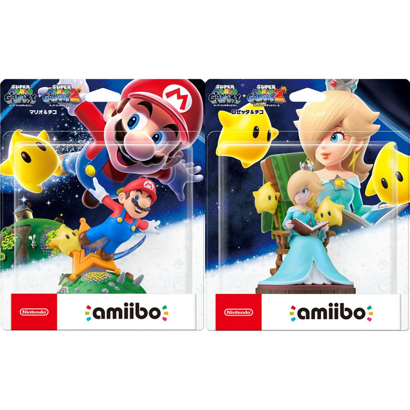 预售 任天堂Swtich2 NS2 超级马力欧银河1+2 amiibo 马力欧罗洁塔