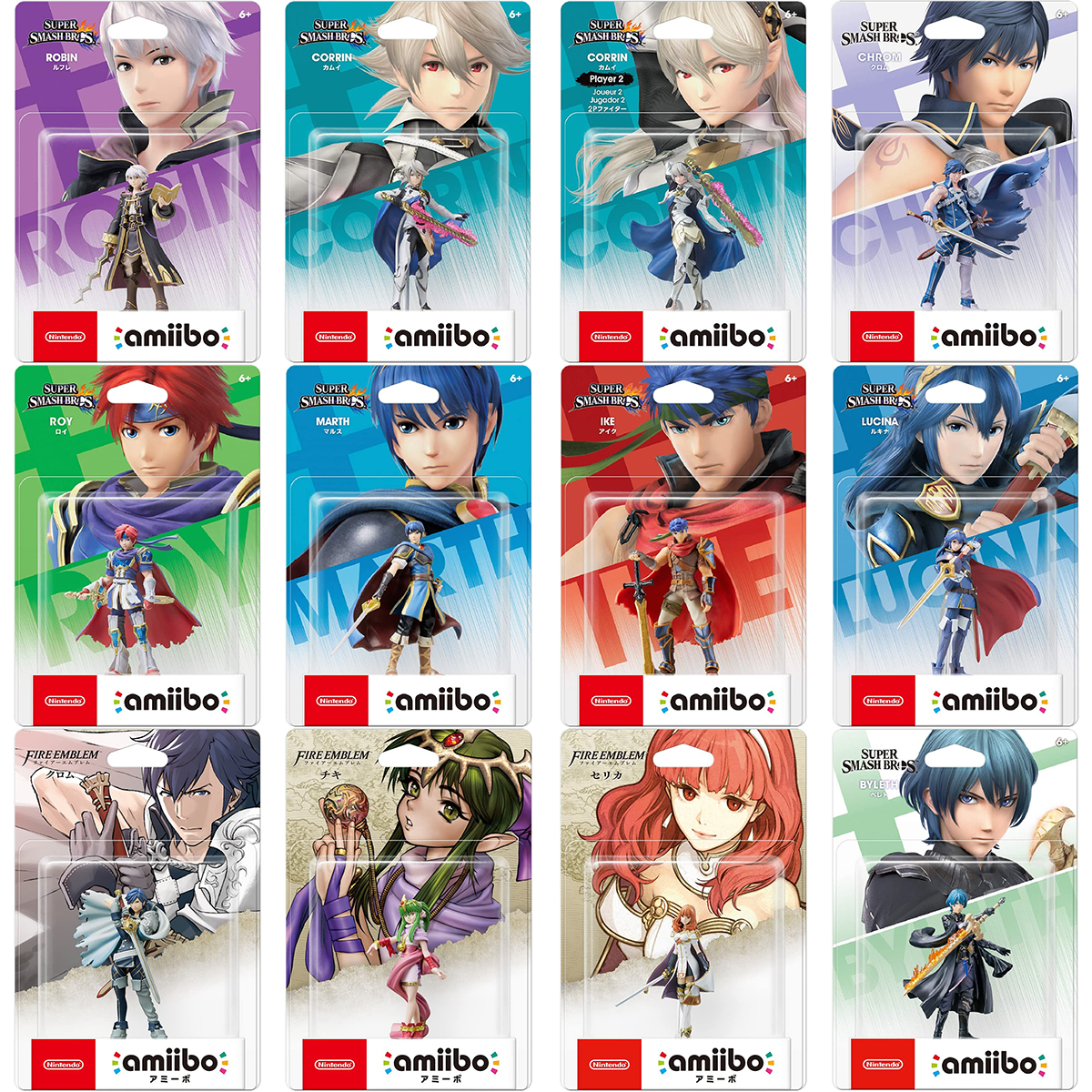 任天堂amiibo大乱斗火焰纹章神威