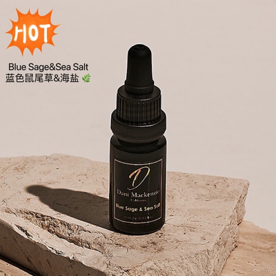 现货Dani Mackenzie美国香薰精油blue sage&sea salt精油香水
