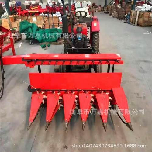 手推双层高架割晒机 玉米秸秆收割机 多行苜蓿草割倒机