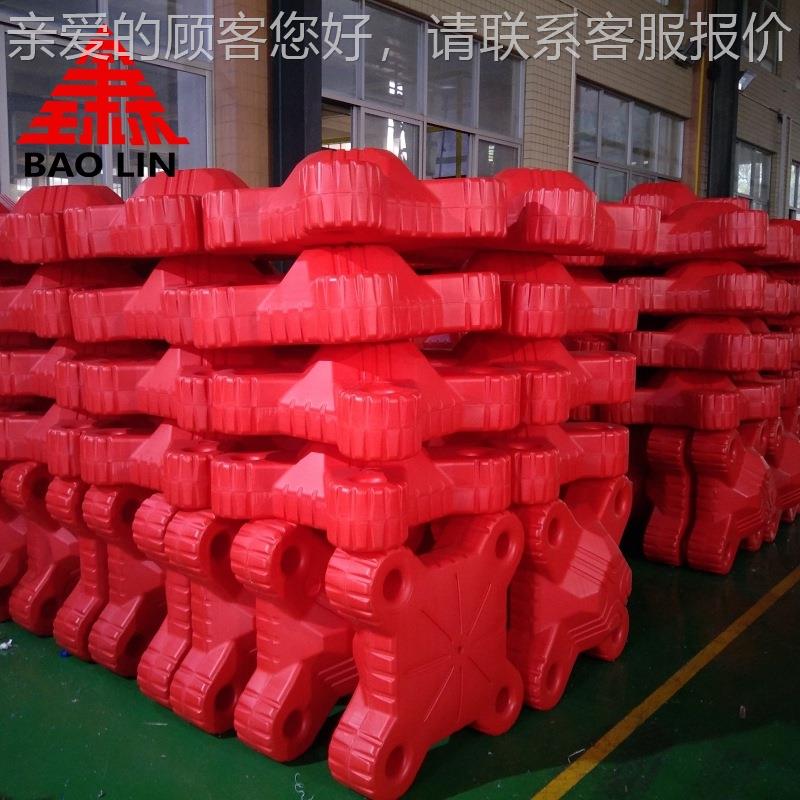 广州厂家Q塑料防堤圾组装防浪带浪浮动式堤防波12堤海上防浪垃屏