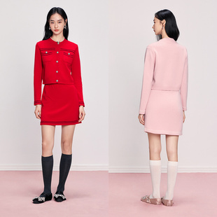 【七七酱专享】【舒软小香风】羊毛针织开衫毛衣外套DOUBLOVE贝爱