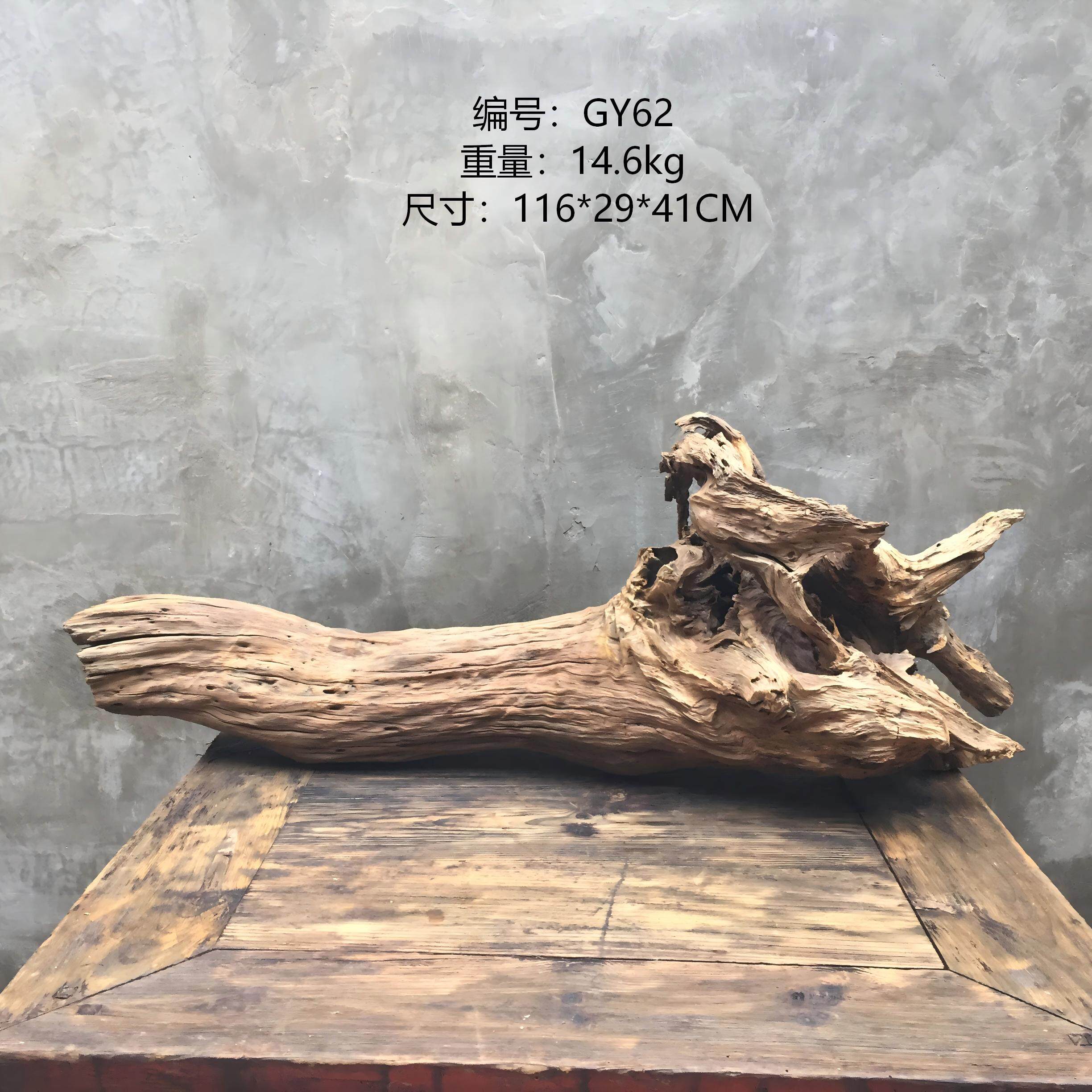 树根老树桩枯木风化木爬宠造景