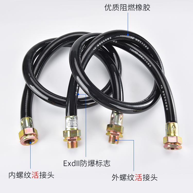 防爆挠性连接管NGD防爆绕性软管BNG-DN15 DN20 DN32