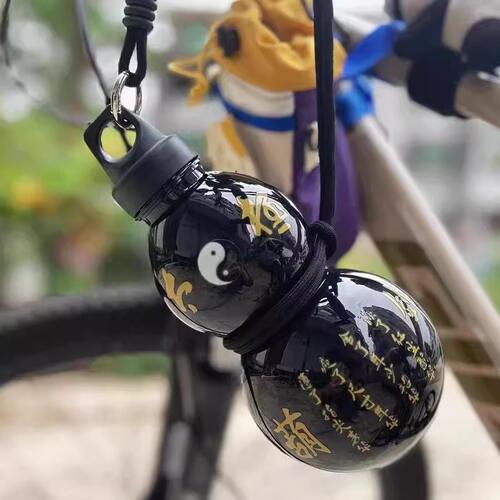 运动水杯葫芦水壶东方黑