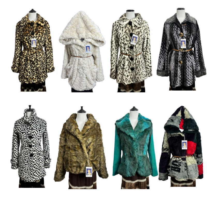 人造毛大衣日系仿皮草保暖复古