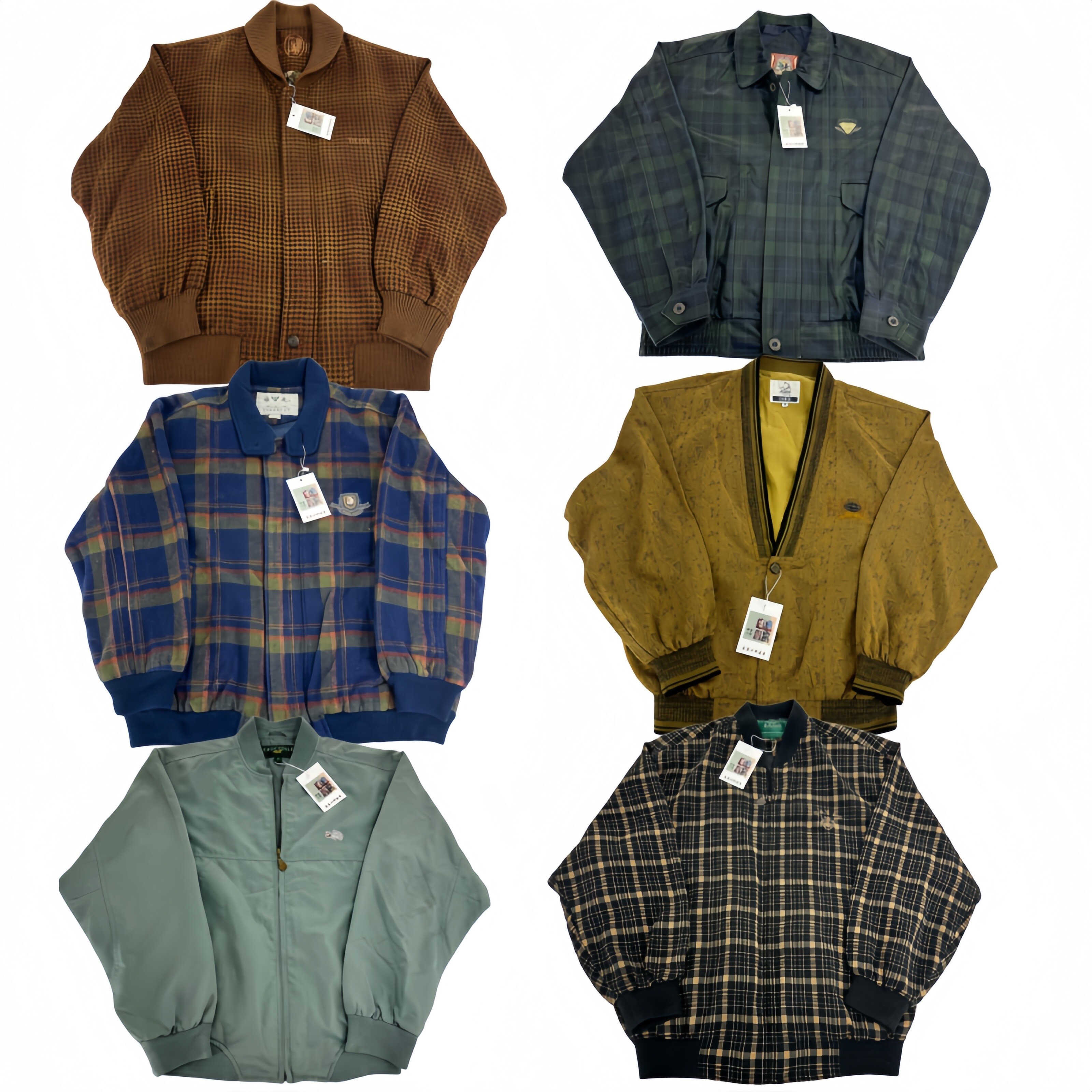 古着vintage孤品J3美式港风中古棒球服工装阿美咔叽男女夹克外套