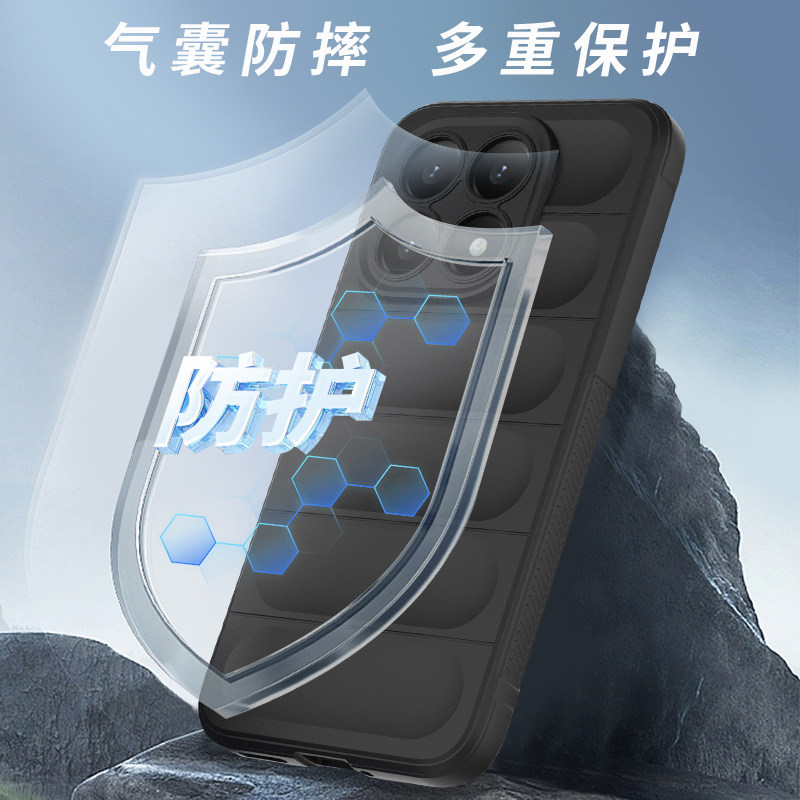 适用小米15t手机壳防摔Mi15TPro硅胶保护套十五por外壳幻盾气囊全包防摔防爆软防油抗污散热磨砂TPU男生女款