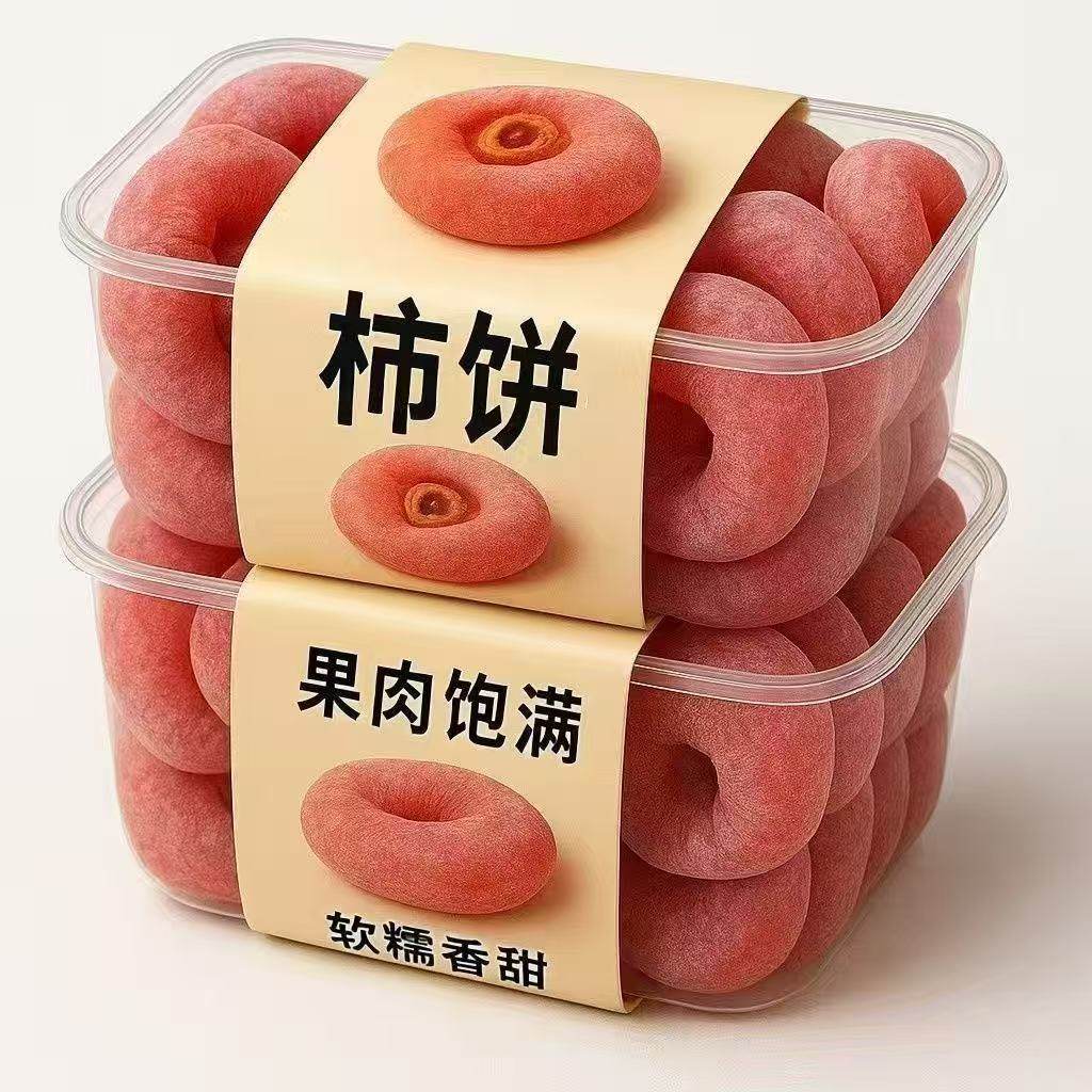 【独立包装】柿饼广西桂林特级柿子干吊流糖心非陕西富平柿子饼 5