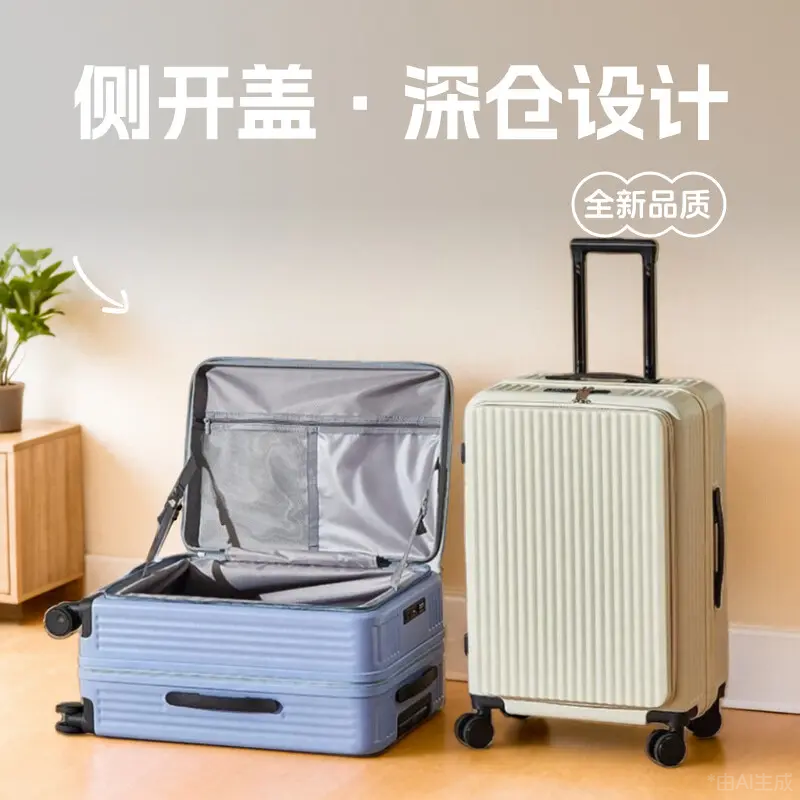 2025新款侧开深仓行李箱可扩展