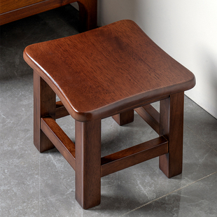 实木家用小凳子矮凳板凳高级感客厅家用实用茶几凳子大人结实儿童