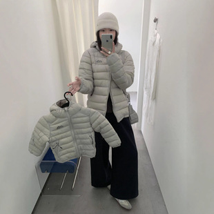 亲子儿童轻薄棉衣排骨男女童羽绒棉服外套2025新款 棉袄面包服 冬季