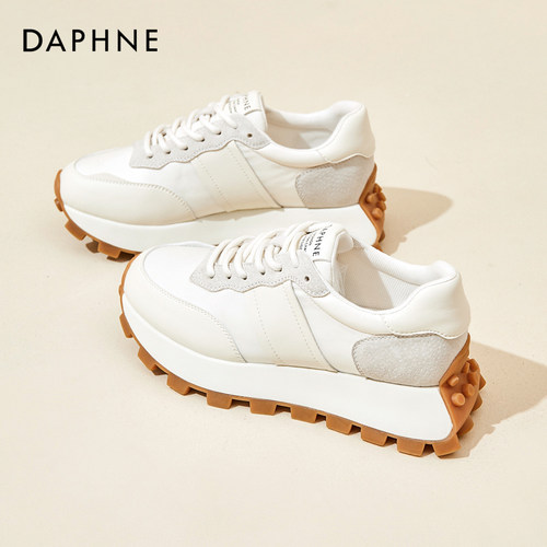 达芙妮爆款推荐！阿甘鞋真皮运动