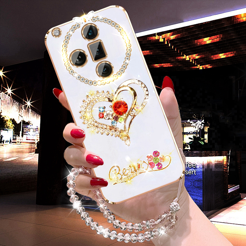 OPPOFindX7手机壳硅胶高颜值镶钻