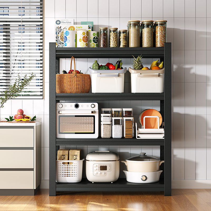 厨房置物架家用多层落地收纳架子
