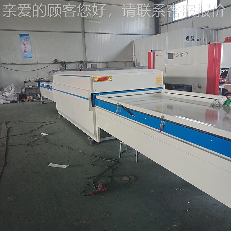 自动真侧出仓无压框木门覆膜机大负压JX-2500软包硬 包塑空吸机