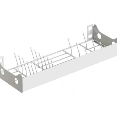 御仕家 水槽边壁挂碗碟架 免打孔厨房水池收纳碗盘沥水碗架置物架
