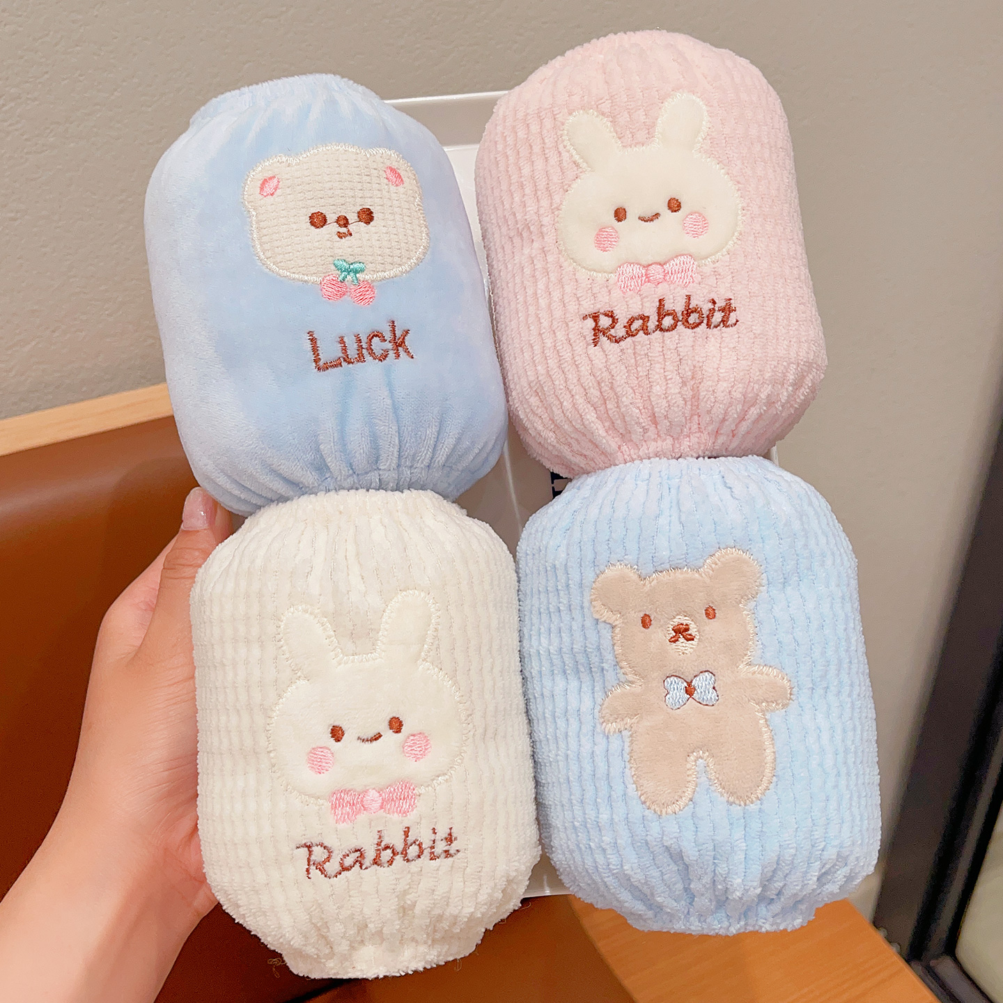 婴儿套袖男童女童卡通袖头袖套