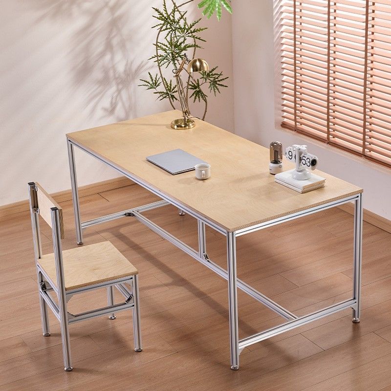 海洋桦木简约办公桌DIY工作桌