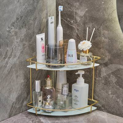 乾大师轻奢铁置地式转角置物架