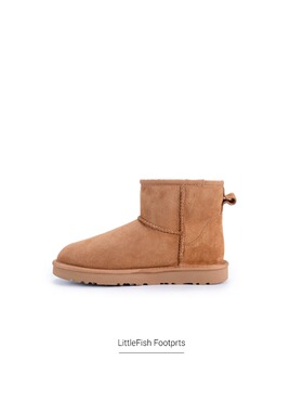 【平底经典款】2.5CM｜羊皮毛一体雪地靴增高轻便保暖冬季女鞋