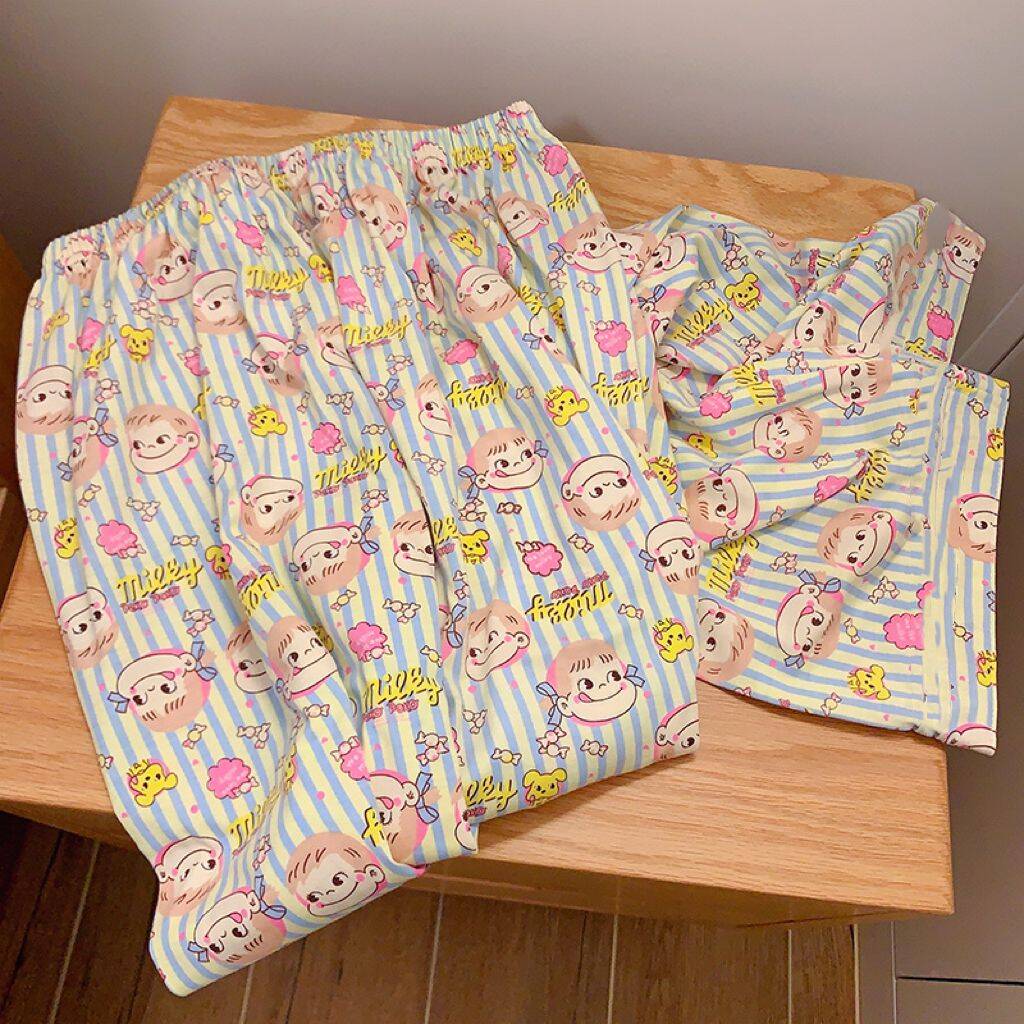 新款80-300斤可穿大码百搭爆款睡裤宽显瘦可外穿休闲遛弯裤