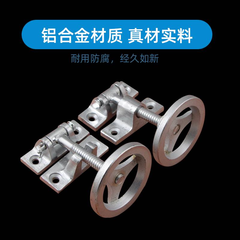 锌合金轮盘拉手锁干燥箱手轮锁冷库门锁烘箱锁高压力蒸柜把手
