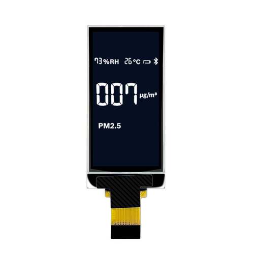 1.3寸OLED屏64*128驱动SH1107G插接12pin竖屏全新原装工厂直销