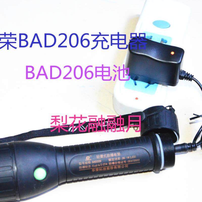 上海华荣BAD206轻便式防爆电筒电池 充电器 正辉BXD5200 充电器