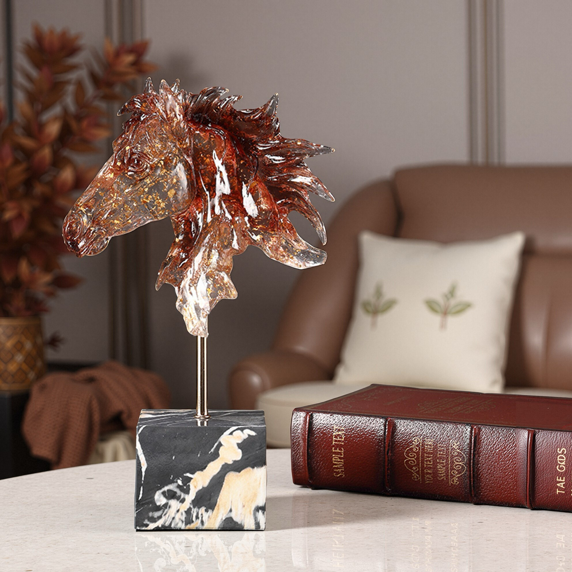 新款艺术马摆件轻奢高档装饰品