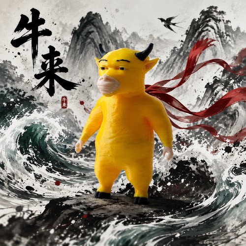 你读懂牛来了吗！牛来周边摆件